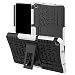 Produktbild HoYiXi Samsung Galaxy Tab A 8.0 2019 Tablette Hülle Stoßfeste Doppelte Schutzhülle mit Ständer Anti-Drop Cover Case für Samsung Galaxy Tab A 8.0 SM-P200/SM-P205 (2019) - weiß