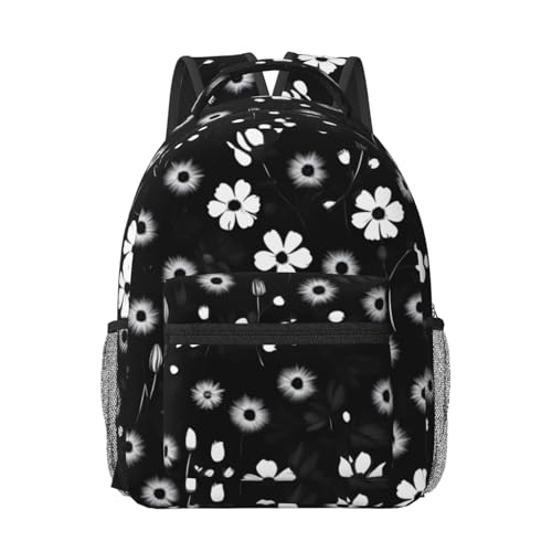 Mochila para laptop EdWal negra de viaje aprobada por vuelos para ordenador