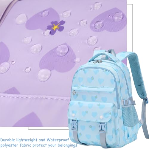 Joyfulife Girls Backpack for School Water Resistant Kids Backpack School Bags Teen Girls Bookbag for Primary Elementary Middle Student4
