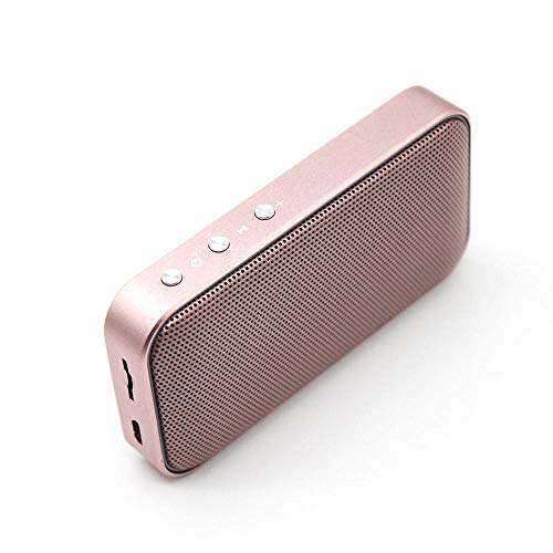 Haut-parleur Bluetooth Sans Fil Mini Haut-parleur portátil sin Sans Fil-Oro Rosa