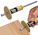 Loodmeo Wheel marking gauge, Newly Unique movable blade,0.2 mm precision,woodworking dovetail scribing gauge, scriber marking tools, essential tools for woodworking projects (Rollable Blade)