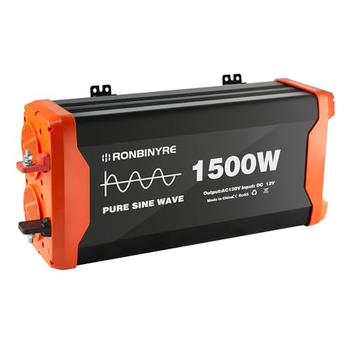 Convertisseur pur sinus EZZON 1500W pour protéger vos appareils 220V - 6