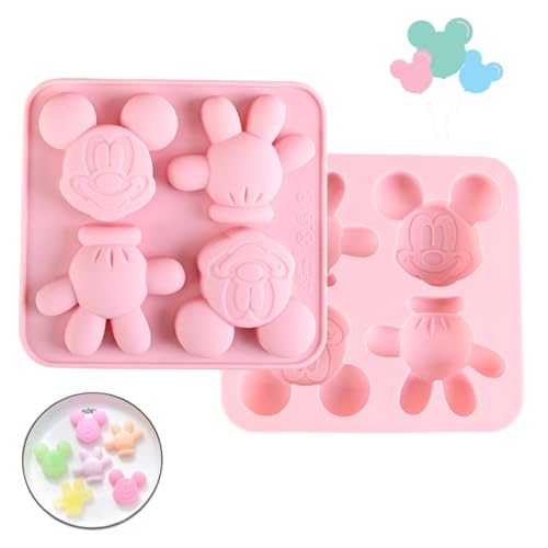 Round Ear Silicone Cake Mold 1-Piece Baking Candy Tray