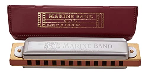 Harmonica Hohner M364017 Marine Band 364/24 C DO - Les Beatles, Paul McCartney, John Lennon, RIngo Starr, George Harrison Harmonica Hohner M364017 Marine Band 364/24 C DO – Image 4