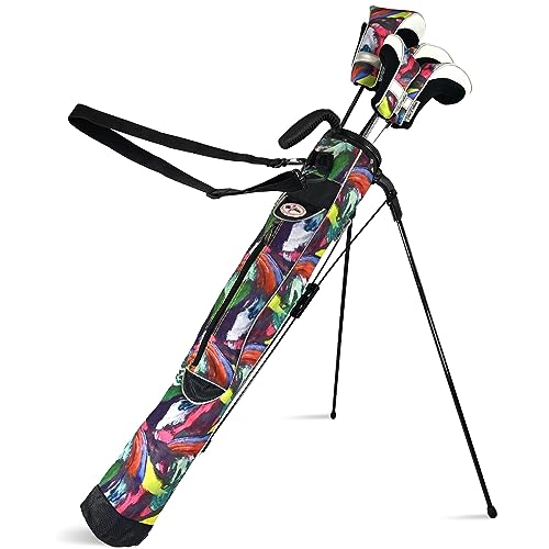 Image of Women's Ultralight Sunday Bag | Taboo Fashions Stand Bag | Range Bag, Par 3, Executive Course | Self Flexing Stand, Adjustable Strap