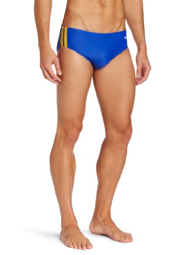 The Finals Men's Reactor Splice Racer Swimsuit, Royal/Gold, 28