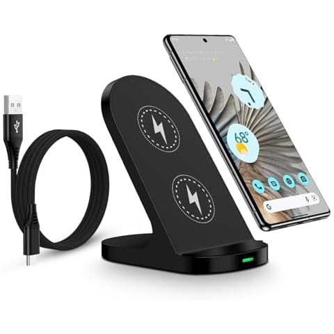 AILKIN 15W Fast Wireless Charger Stand Cover