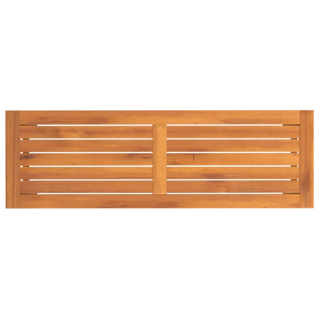 vidaXL Tuinbank 110x35x45 cm massief acaciahout