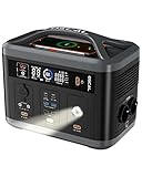 𝐁𝐥𝐚𝐜𝐤𝐯𝐢𝐞𝐰 Oscal Tragbare Powerstation 700W Solar Generatoren, 666Wh (1400W Spitze), PD 100W USB-C, 0-80% in 3 Std schnellladen, Notstromaggregat für Camping/CPAP/Reisen/Hause