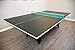 Hathaway 9 ft Quick Set Table Tennis Conversion Top – Regulation Sized, Foldable, Durable Engineered Surface, Protection Pads – Indoor Ping Pong Table Topper for Pool Table w/Net & Posts – Green