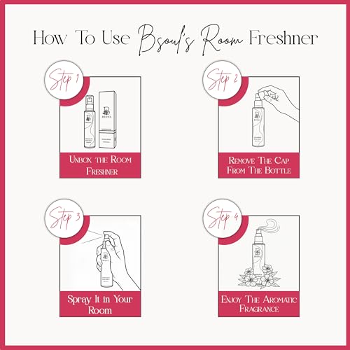 Image of BSOUL Air Freshener Spray 100 ML Pack Of 2 Champagne Apple & Honey | Calming Floral Room & Nature Inspired Fragrance for Car Non-Toxic & Long-Lasting Room Freshener