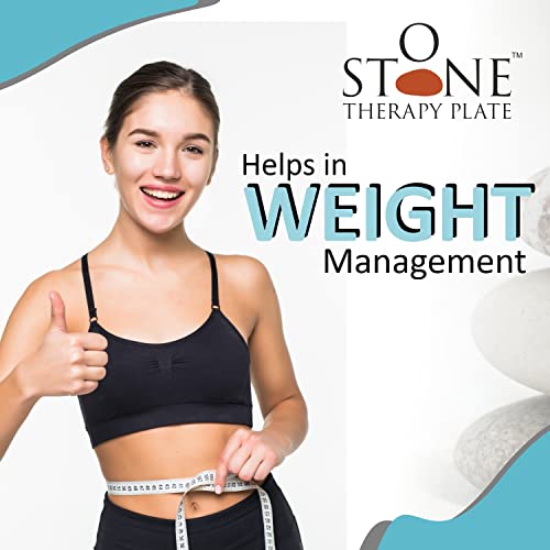 Image of Parsana Stone Therapy Plate, Acupressure Tool, Clinically Tested, Acupressure Mat for Feet Massager, Helps with - Muscles /Joint Pain, Flexibility, Hormonal Balance, Blood Circulation & Overall Health Management, Reflexology Acupressure Set - Pack of 1