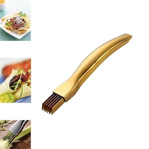2024 New Shred Silk The Knife, Stainless Steel Chopped Green