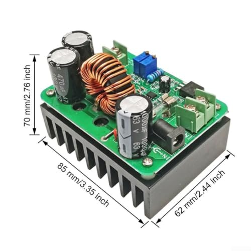 Convertidor DC-DC para Boost 600W ajustable 12-80V: mantenga su portátil con batería al acampar 2