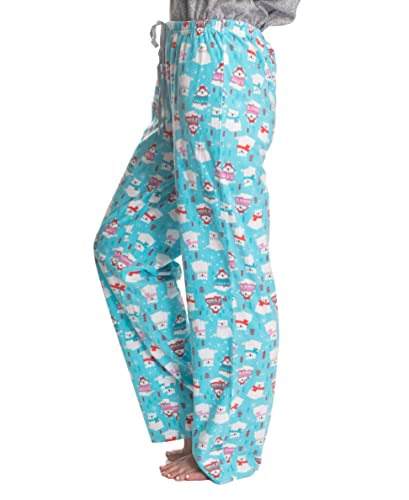 Hanes Women's Sleep Fleece Pant, Polar Bear, Large #TOP2
