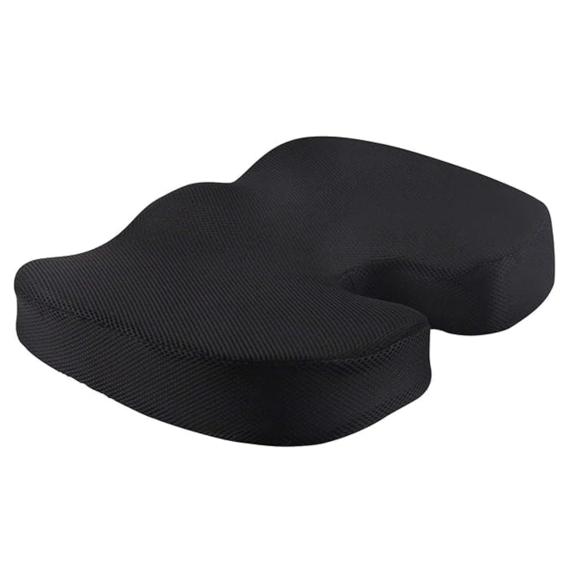 Orthopedic Seat Cushion Pillow, Memory Foam for Back & Tailbone Support