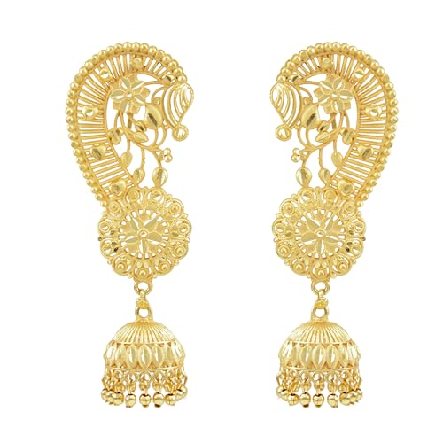 Image of JFL - Jewellery for Less Gold Plated Copper Earrings For Women