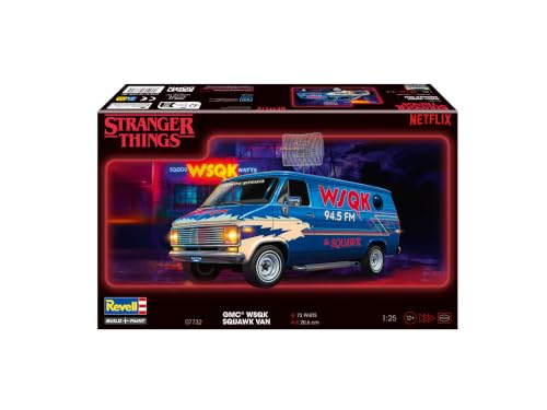 Stranger Things Model Kit 125 Squawk Van 21 cm - vue 10
