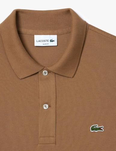 Image of Lacoste Men's Classic Pique Slim Fit Short Sleeve Polo Shirt
