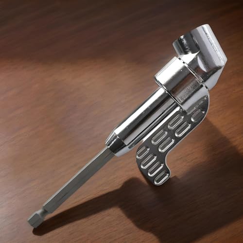 Adaptateur de perçage d'angle droit 105° avec embout hex pour visseuse