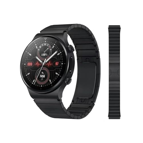 [ANGIRSFPO] 22 ~[g^ohtBbg Huawei Ўv 4/3/GT5-4-3-2 v 2e 46 ~[gXeX|XgohtBbg Amazfit GTR4/TXMA S3 Xgbv(Black,For 