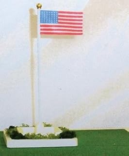 WAVING AMERICAN FLAG -- 50 STARS (1960+)