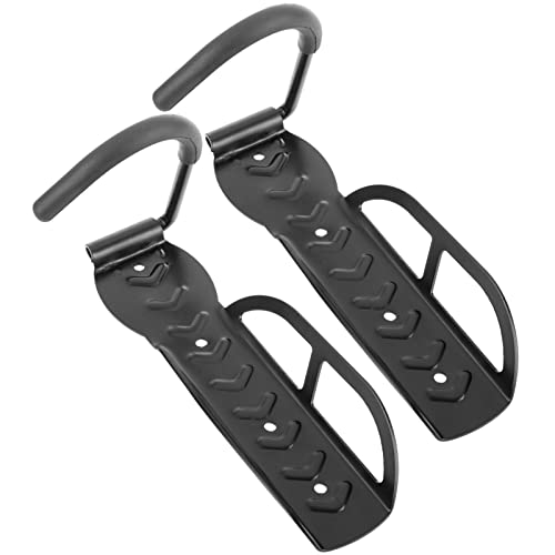 CableMarkt - Pack de 2 Soportes metálicos de Pared para Colgar Bicicletas