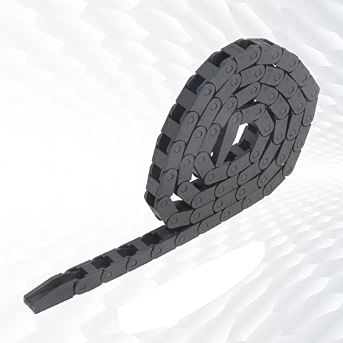 Yeebyee Corrente de arrasto de 1 metro/39,4 polegadas 7 x 7 mm tipo fechado R18 fio de corrente para