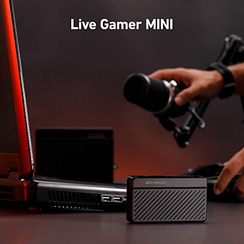 AVerMedia Live Gamer MINI GC311, 1080p60 Full-HD-Passthrough, USB 2.0-Game-Capture-Karte, Hardware-Encoder, Plug & Play, für Anfänger, Switch, PS4, Xbox, iPhone, iPad – Bild 4
