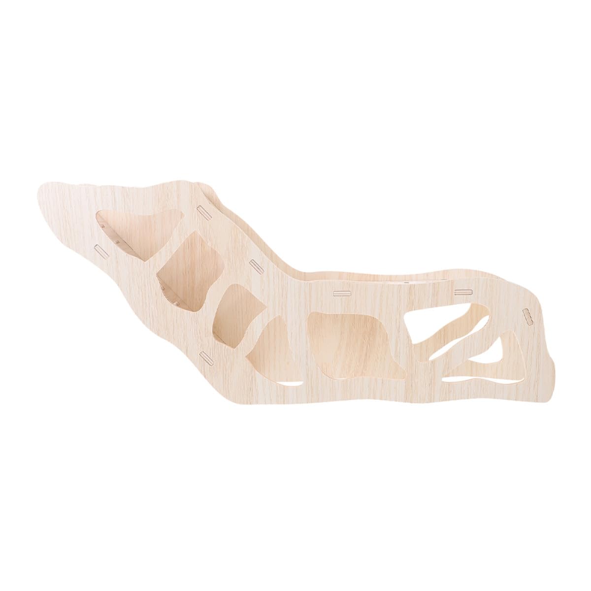 Lapin maison en bois beige pour réduire le stress et se cacher