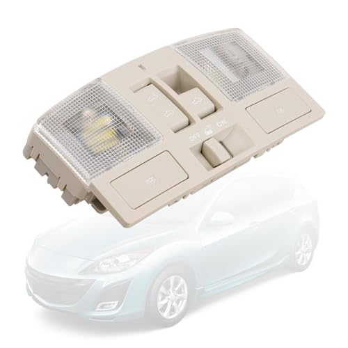 BBM6-69-970B-75 Overhead Console LED Light Replacement for Mazda 3 2010-2013, Upgraded Version Sunroof Switch Console Replace#BBM669970A75 BBM66997075