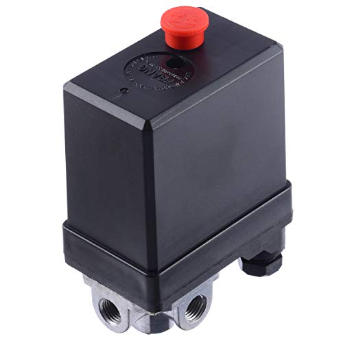 Pressostat compresseur triphasé vanne commande air atelier