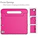 LTROP Kids Case for iPad 9th/ 8th/ 7th Generation 10.2-inch (2021/2020/ 2019) - iPad 10.2 Case for Kids, Light Weight Convertible Handle Stand Child-Proof for iPad 9 8 7 Gen 10.2”, Hot Pink