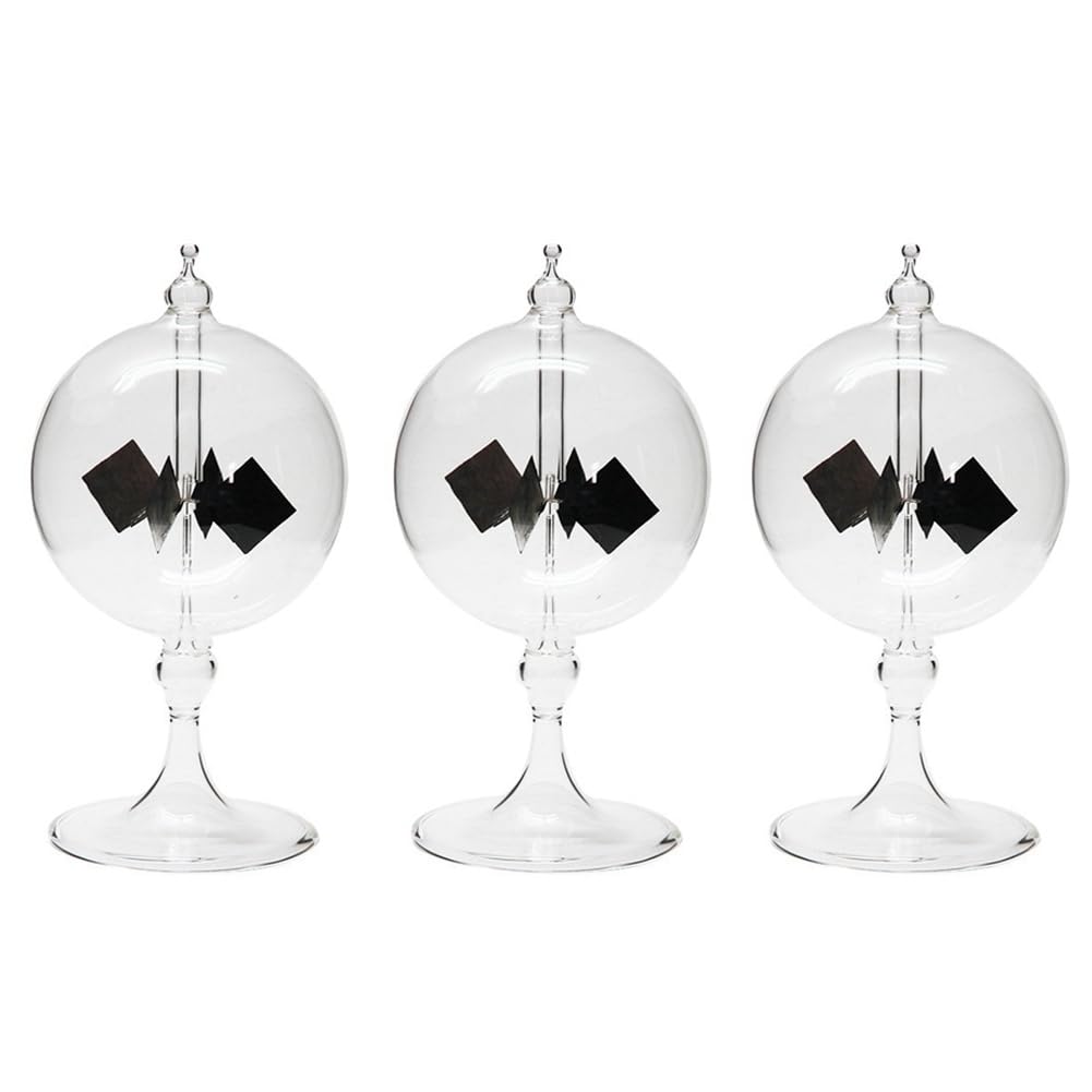 Molinillo de viento de cristal solar para dar vida a la decoración del hogar
