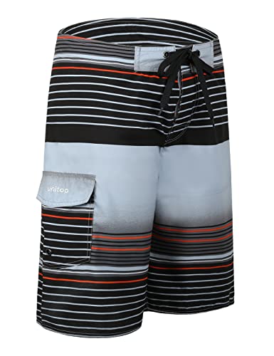 Image of unitop Men's Board Shorts Summer Holiday Surf Trunks Quick Dry