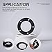 OXCANO Fuel Sending Unit Gasket Kit(NBR) Boat Sending Unit Gasket Fuel Tank Sending Unit Gasket for Marine Fule Sending Unit, Car Trucks Fuel Sender Unit, Boat Fuel Tank Sender