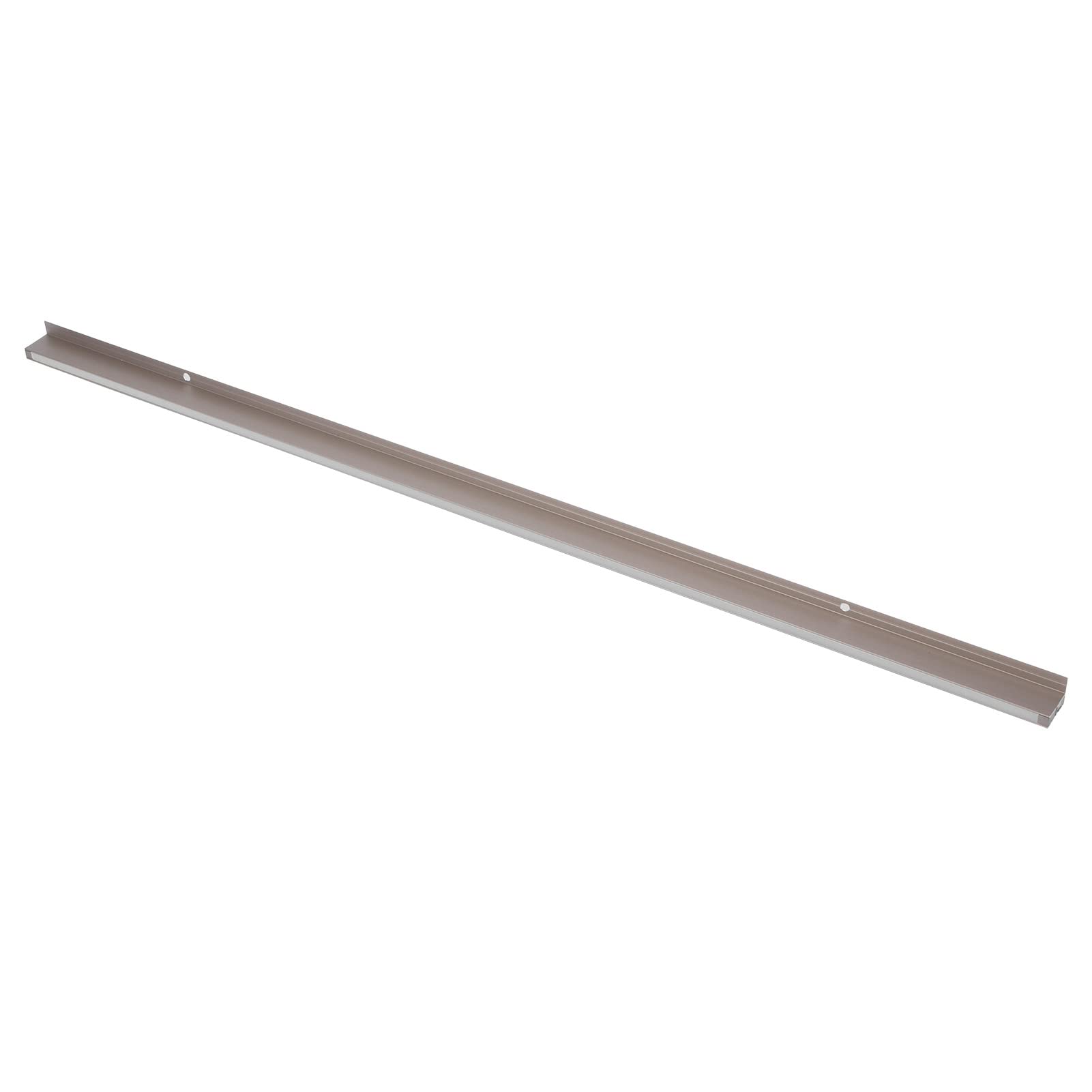Haofy Luz LED Debajo del Gabinete de Titanio Dorado, Barra de Luz de Doble Cara de 60 Cm, Resistencia a los Rayos UV, Segura, DC12V para Vitrinas, Salas de Exposiciones