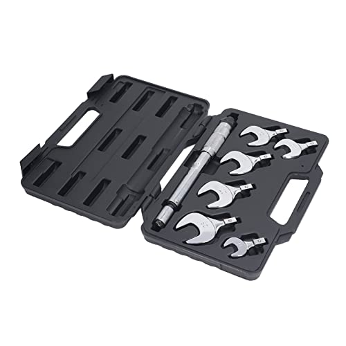 HVAC Wrench, Open End Wrench High Carbon Steel Torsion Wrench Air Conditioner Torsion Wrench Set Split Beam Wrench for Disassembly Maintenance