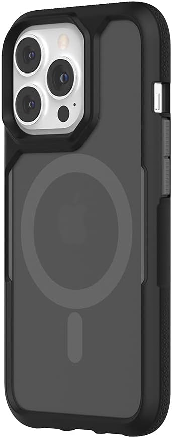 SURVIVOR Endurance MagSage Series Case for iPhone 13 Pro (6.1"), Ultra-Slim Drop Protection up to 14 Feet - Black/Shadow Grey (GIP-083-BLG)