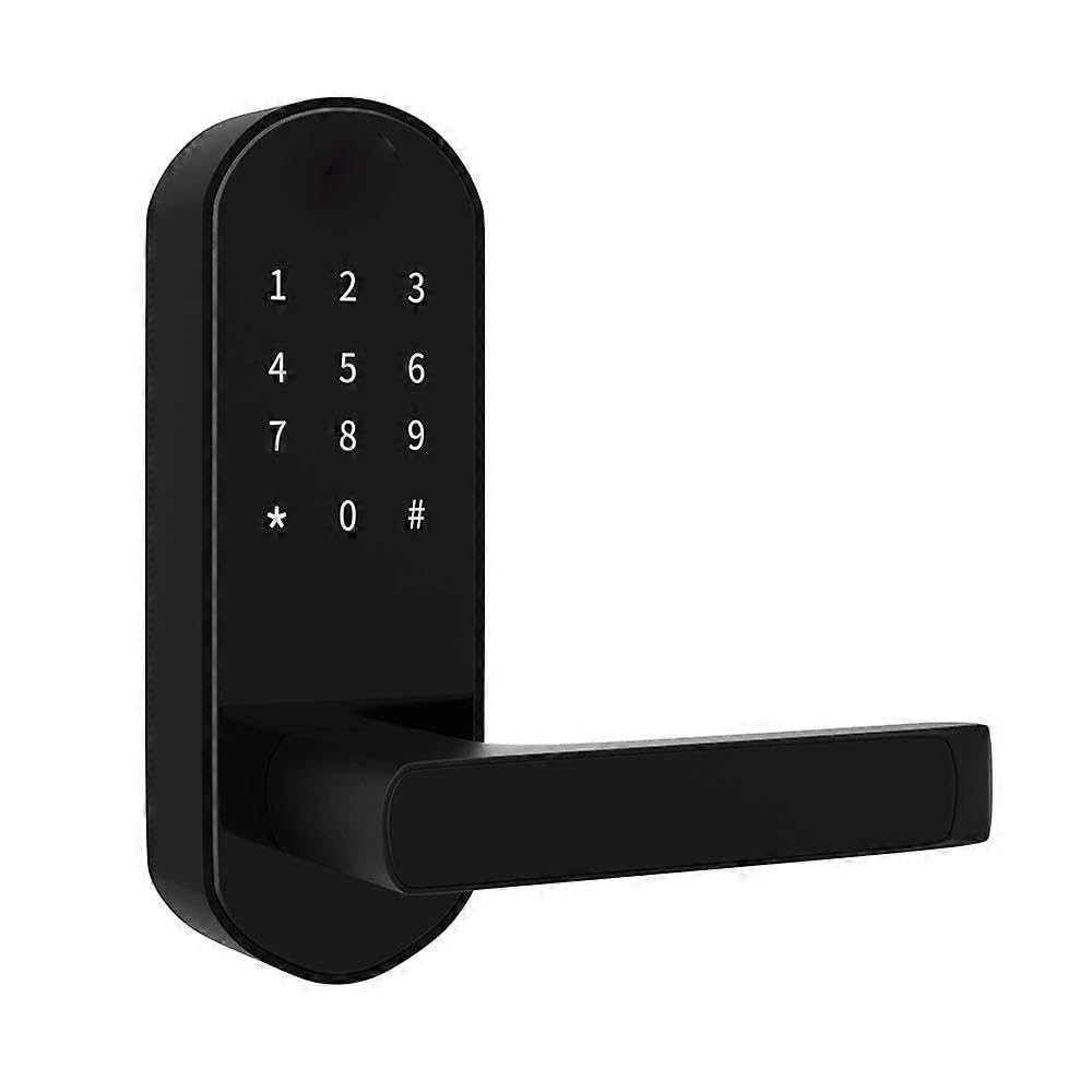 Inteligentny zamek do drzwi Bluetooth z blokadą Ttlock, elektroniczny zamek do drzwi z kodem cyfrowym WiFi, karta RFID, ładowanie micro USB