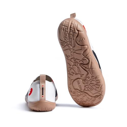 UIN Men's Loafers Painted Travel Shoes Slip On Walking Shoes Casual Lightweight Comfort Fashion Sneaker Toledo Ⅰ Art3