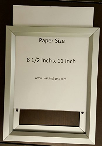 Inspection Frame 8.5" X 11" (Heavy Duty - Aluminum) #TOP4