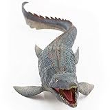 Gemini & Genius Mosasaurus Dinosaur Shark with Movable Jaw Large Marine Dinosaur Ocean World Animal