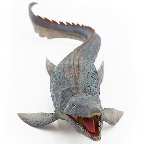 Gemini & Genius Mosasaurus Dinosaur Shark With Movable Jaw Large Marine Dinosaur Ocean World Animal Figure Toys Boys Gift And Birthday Party Supplies For Kid #TOP5
