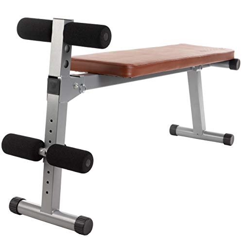 ScSPORTS® Fitnessbank, Halterbank, Verstelbaar en inklapbaar, Roodbruin, Trainingsbank - Image 5