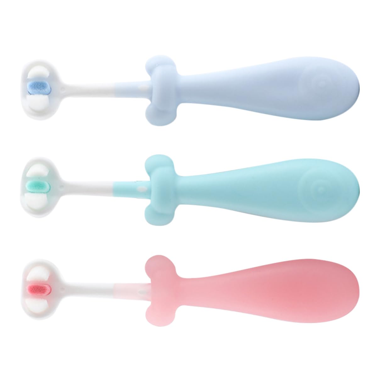 Cepillo De Dientes De Cerda Cepillo De Dientes Infantil Para Bebé Cepillo Dientes Cepillo De Dientes Para Cepillo De Dientes Páginas 3 Piezas X 4