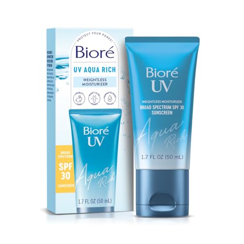Biore Aqua Rich UV Weightless Moisturiser SPF 30, 50ml