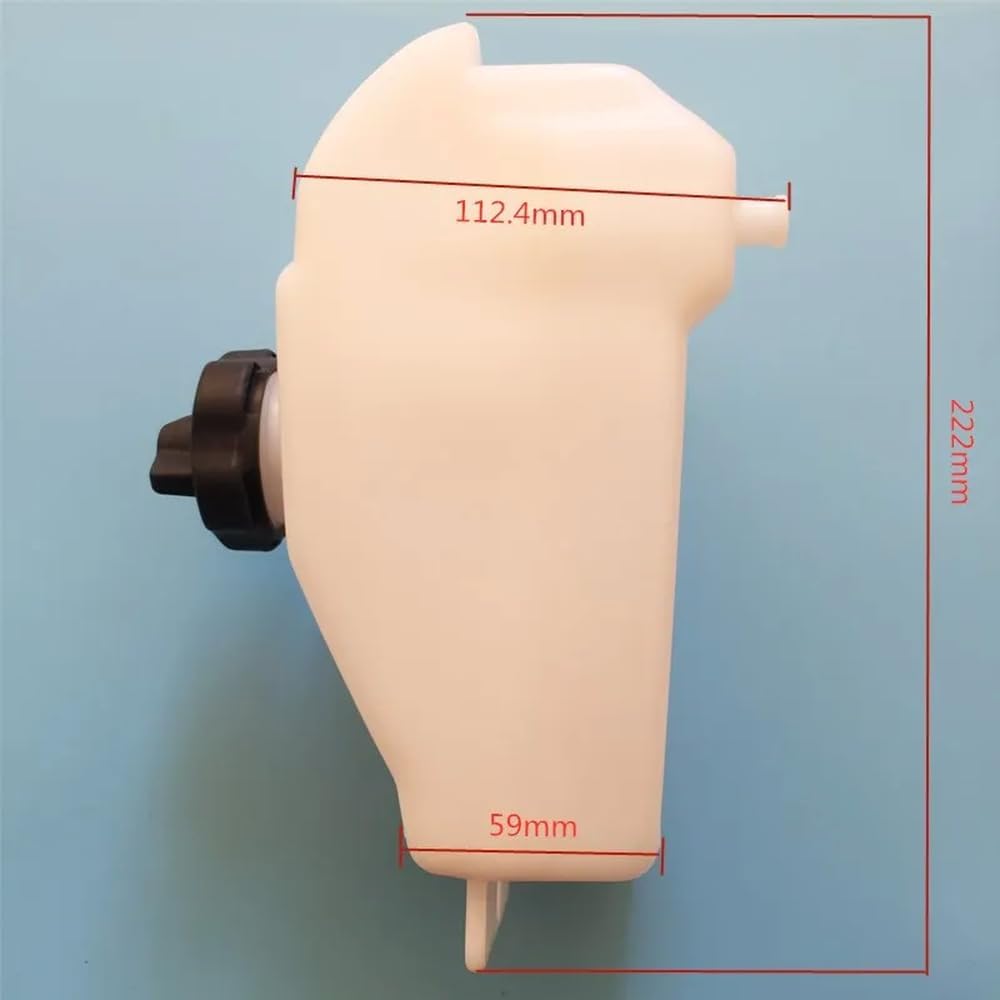 M3.5 Fuel Tank and Cap Assembly Compatible with 3.3HP M2.5B M4.0 2.5F 4F 2T 2.5HP 3.5HP 4HP Outboard Motors