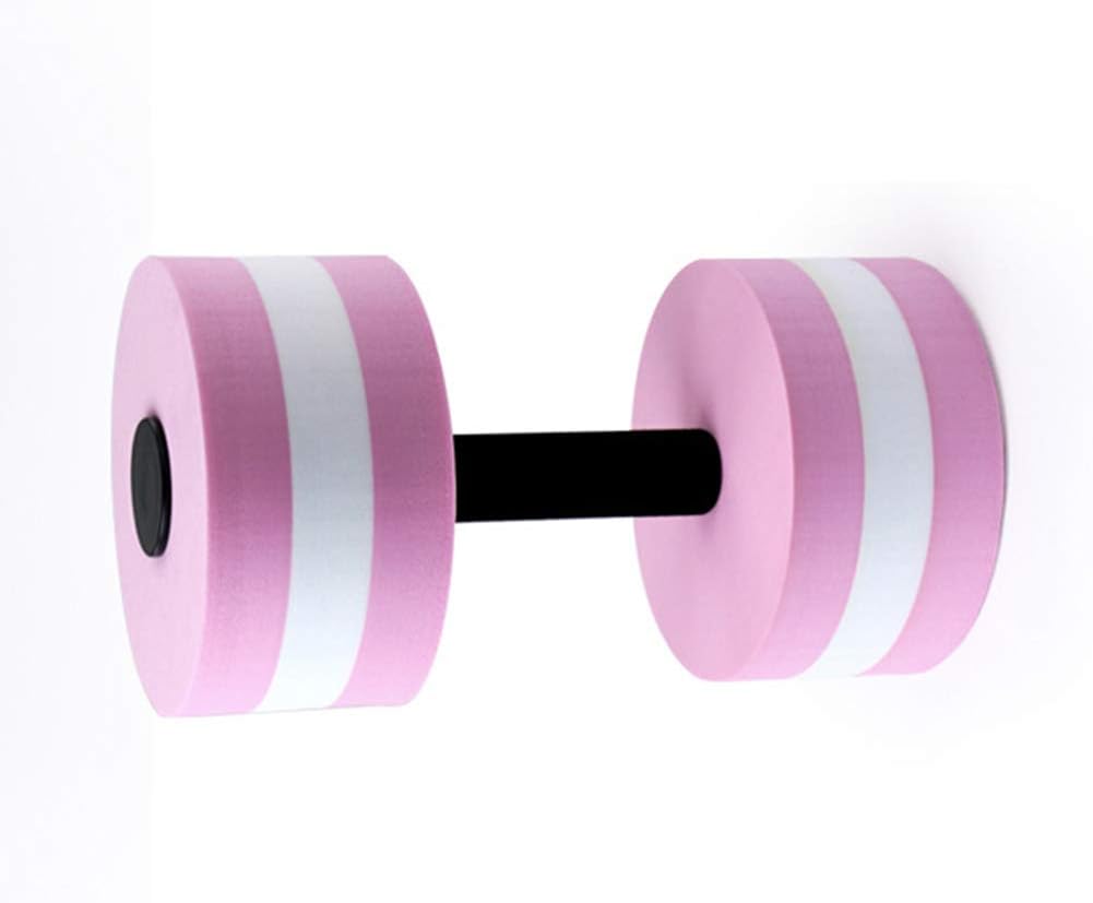 2 PCS Aquatic Exercise Dumbbells Set of 2 Aquatic Hand Bars for Pool Fitness, Dumbbell Weight with Padded Grip for Water Aerobics