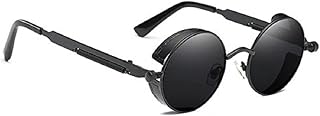 Roshfort Unisex UV Protected Arjun Reddy Black Round Square Sunglasses For Men & Women Price In India
